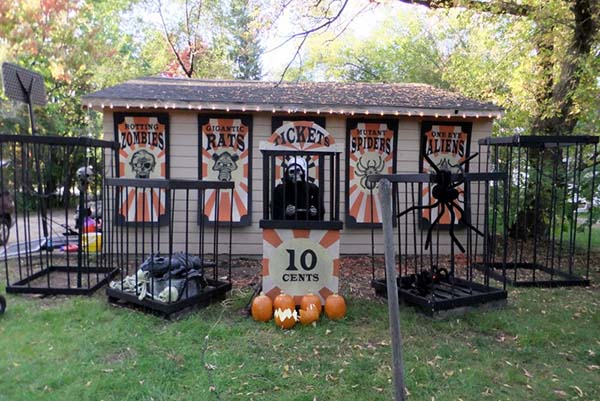 Spooky Fun House Shed