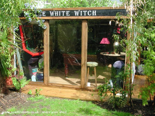 Add Enchanted Sign to Shed